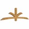 Ekena Millwork Davenport Rough Sawn Timber Gable Bracket, Western Red Cedar, 96"W x 28"H x 4"D x 4"F, 7/12 Pitch GBW096X28X0404DAV00RWR - alternate 2